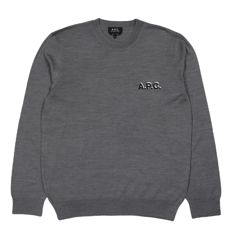 Pull Brian Gris Clair Chine