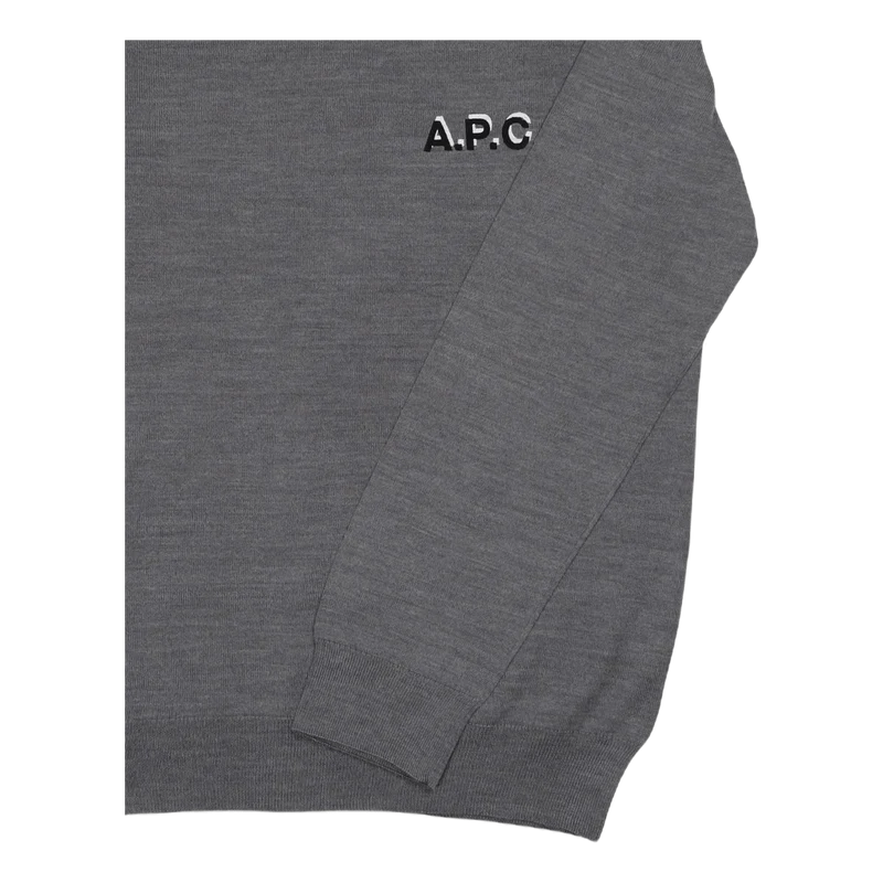 Pull Brian Gris Clair Chine