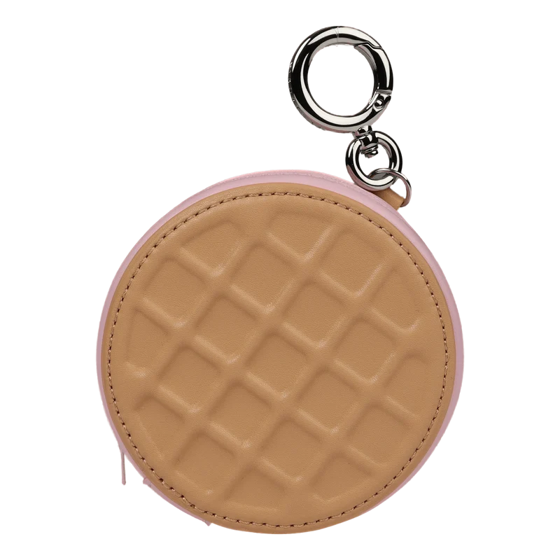 Icecream Sandwich Coin Purse Tan