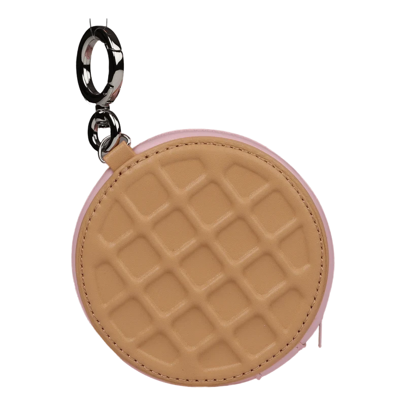 Icecream Sandwich Coin Purse Tan
