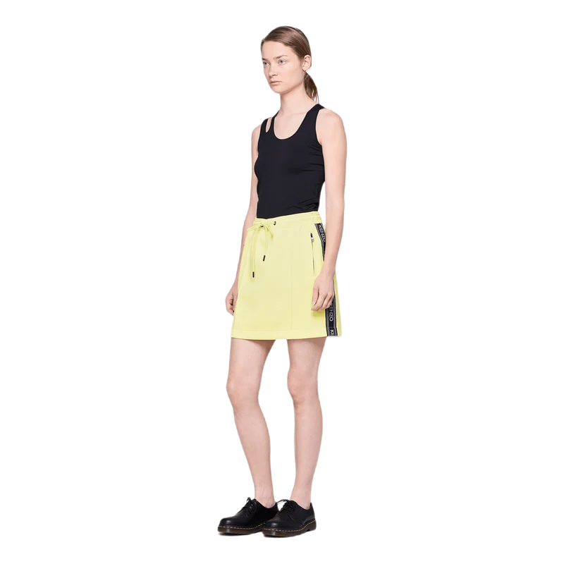 Logo Skirt Green