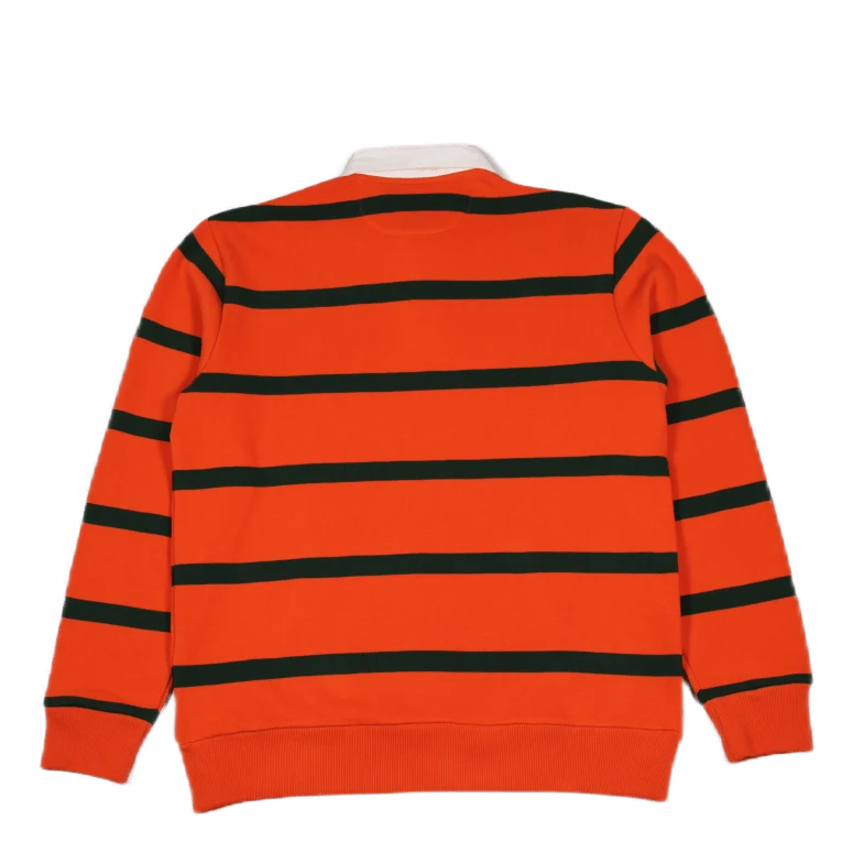 Striped Rugby Sweatshirt