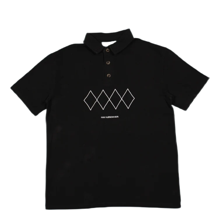 Polo Shirt Short Sleeve Black