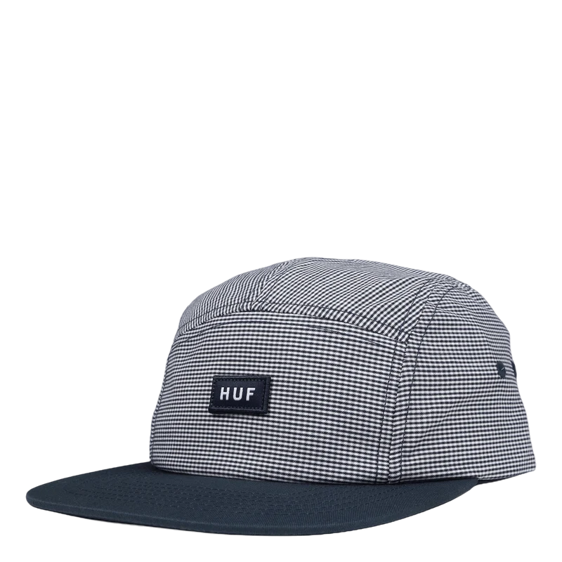 Micro Gingham Box Logo Voley Navy