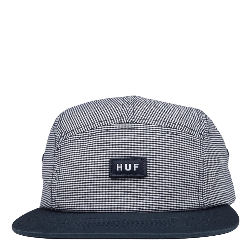 Micro Gingham Box Logo Voley Navy