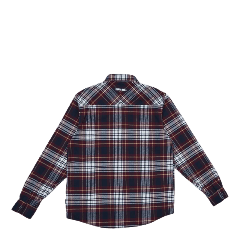 L/s Dunbar Shirt 100% Cotton H Dunbar Check, Wine