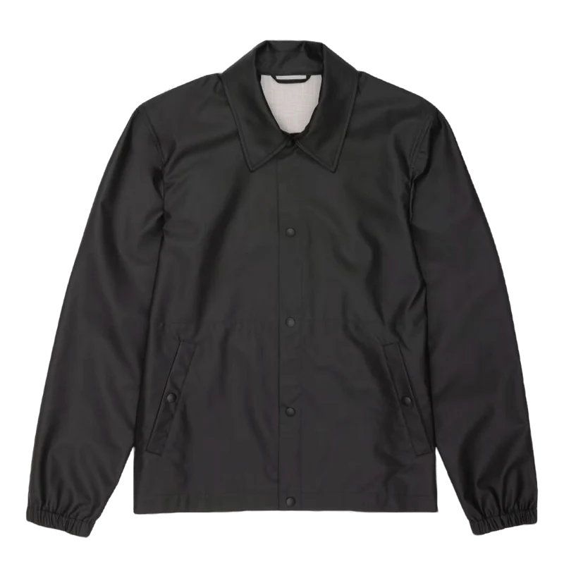 Stadium Jacket.lamin Black