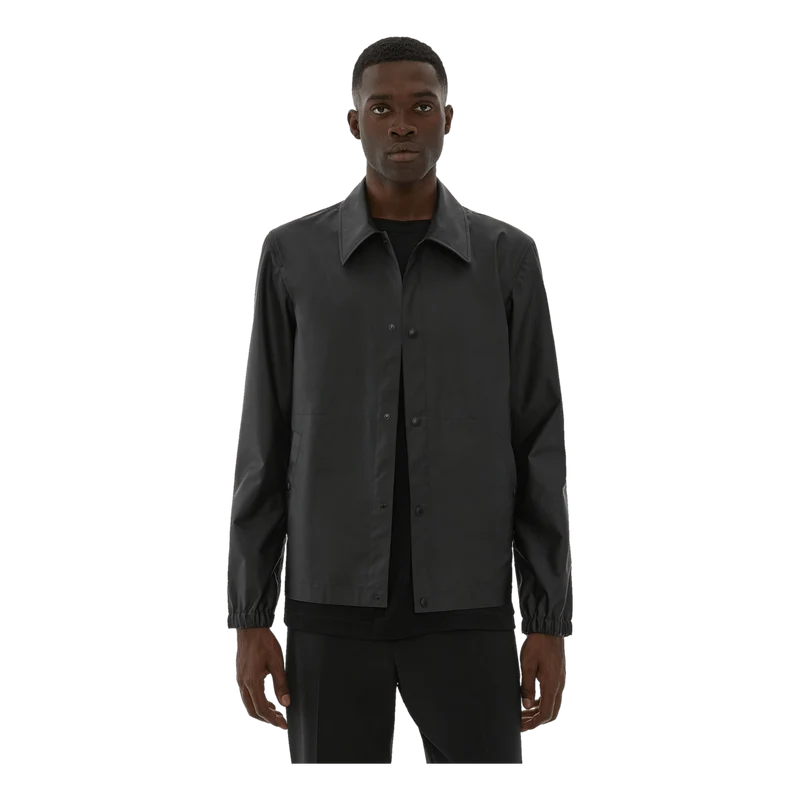 Stadium Jacket.lamin Black