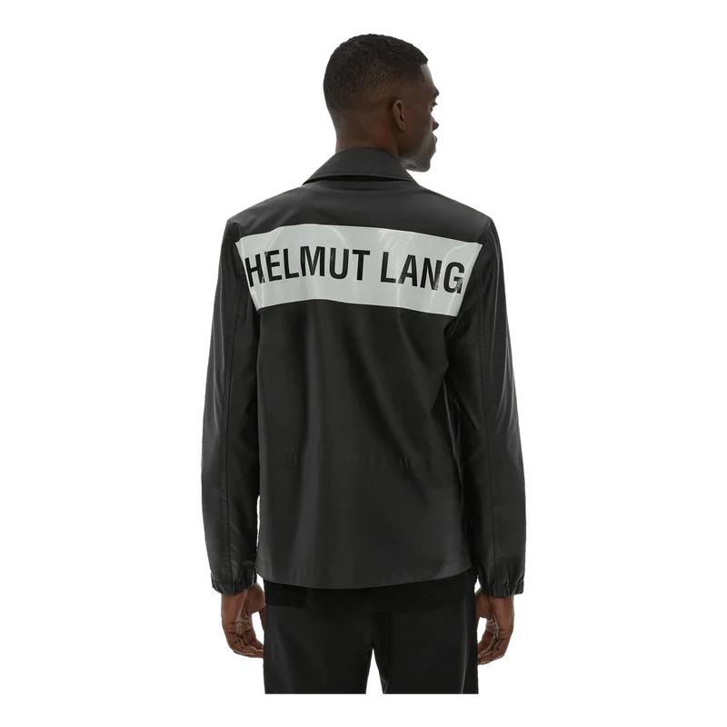 Stadium Jacket.lamin Black