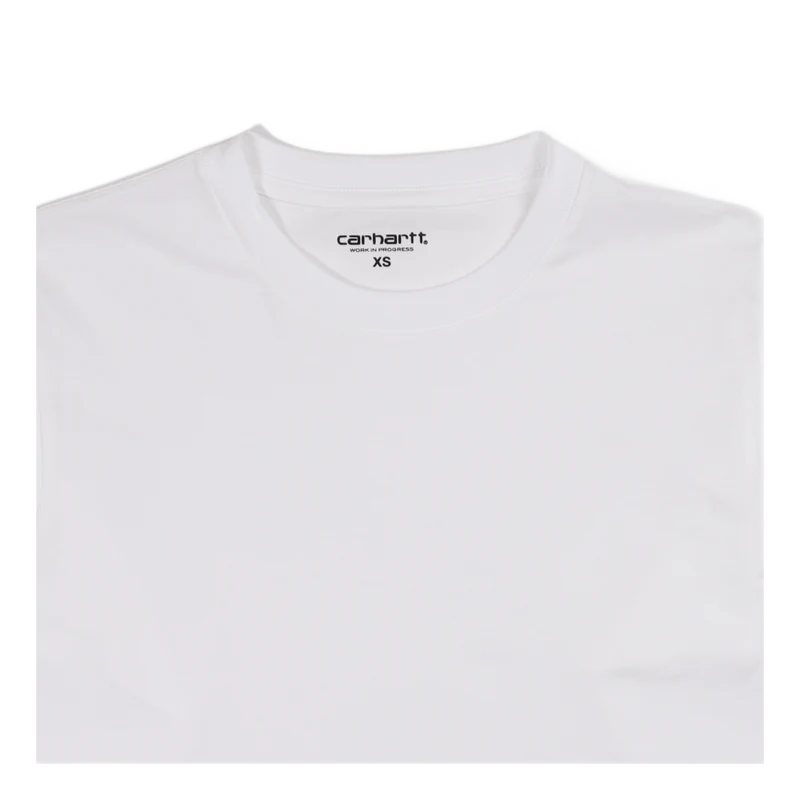 L/s Base T-shirt White / Black