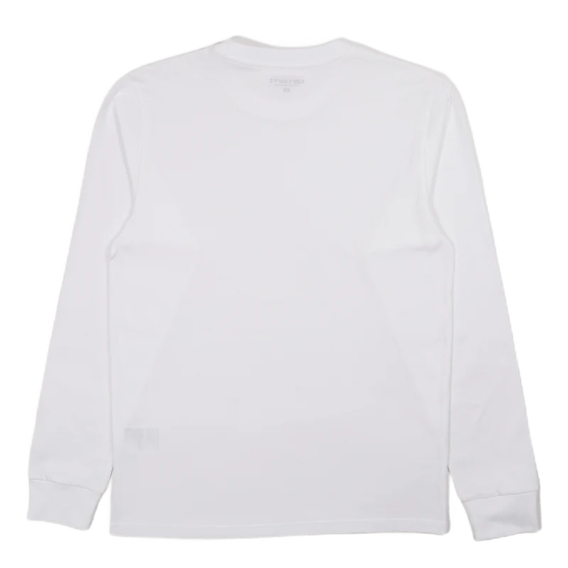 L/s Base T-shirt White / Black