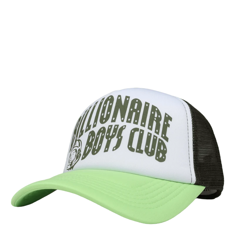 Arch Logo Trucker Cap Green