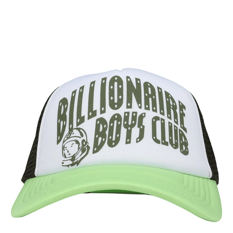 Arch Logo Trucker Cap Green