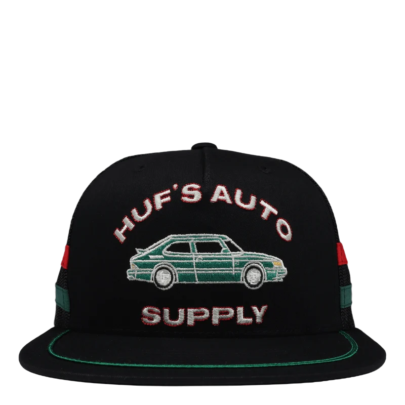 Huf's Auto Supply Trucker Black