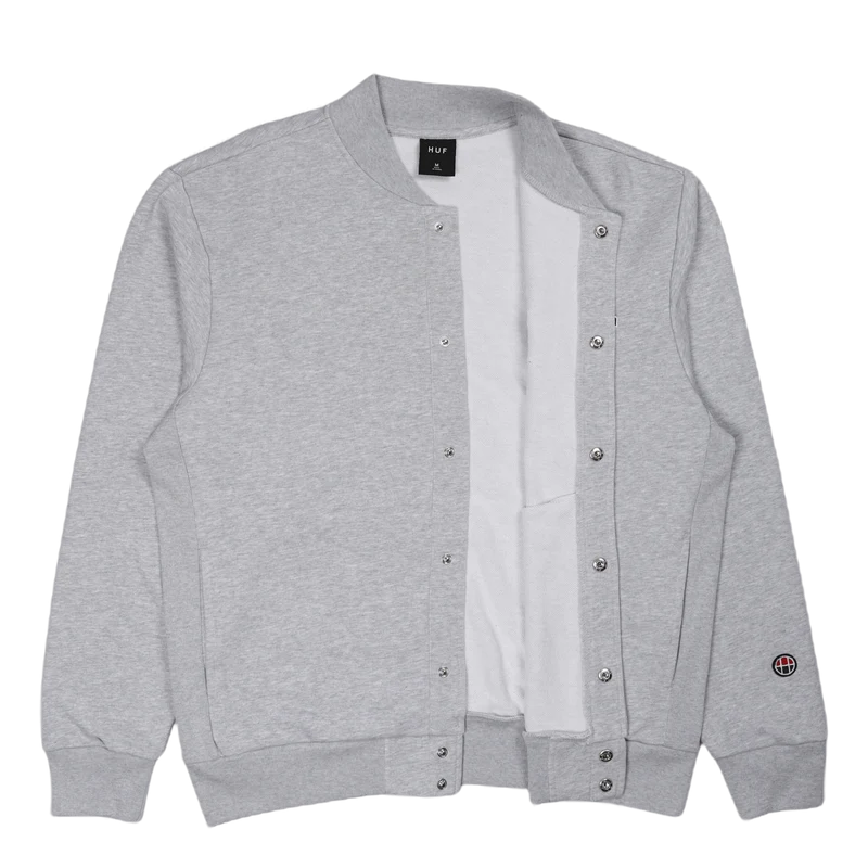 Athletic Cardigan Heather Grey