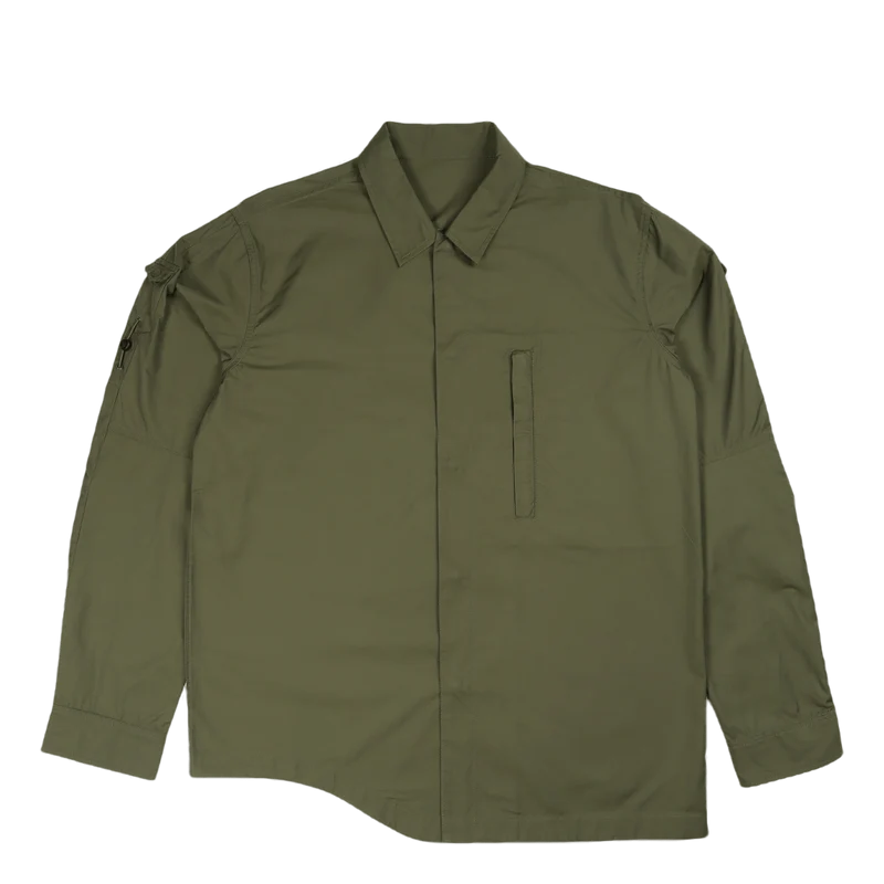 Snocord Travel Shirt Organic C Olive Og-107f