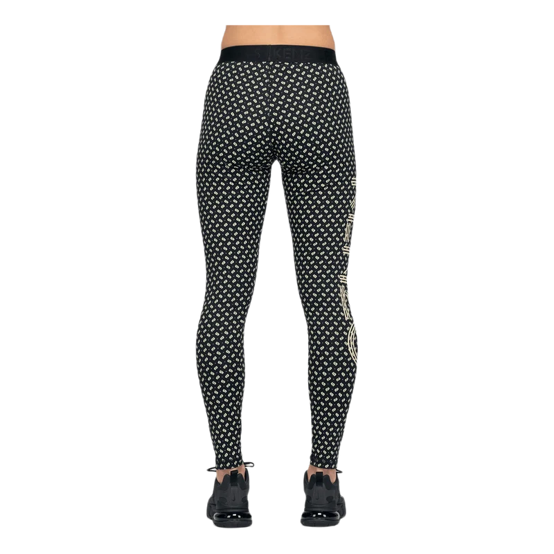 Kenzo Logo Ikat Leggings Black
