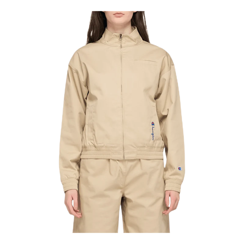Full Zip Top Khaki