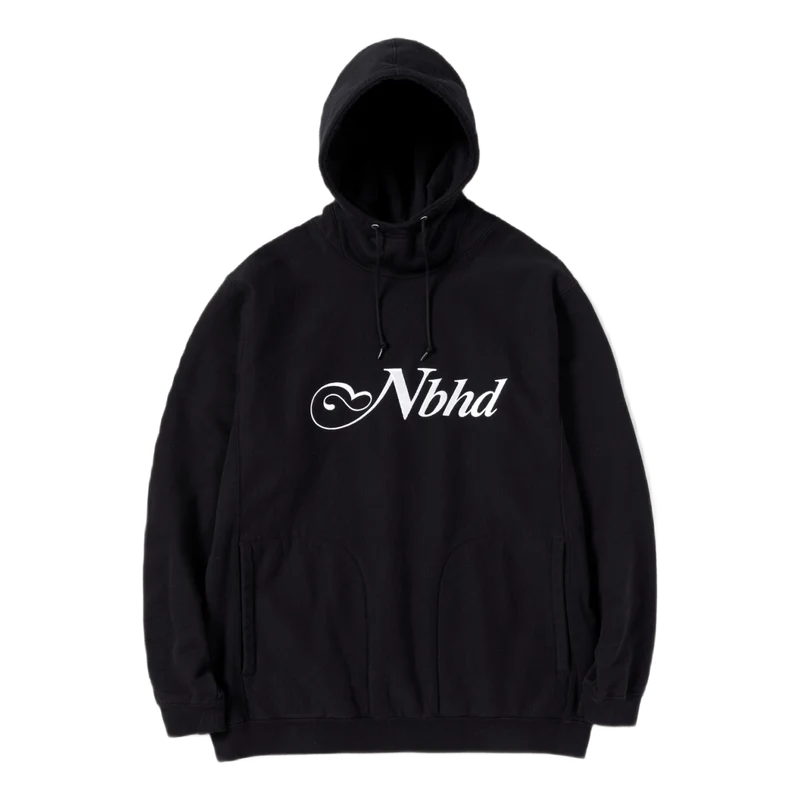 Jersey / C-hooded . Ls Black