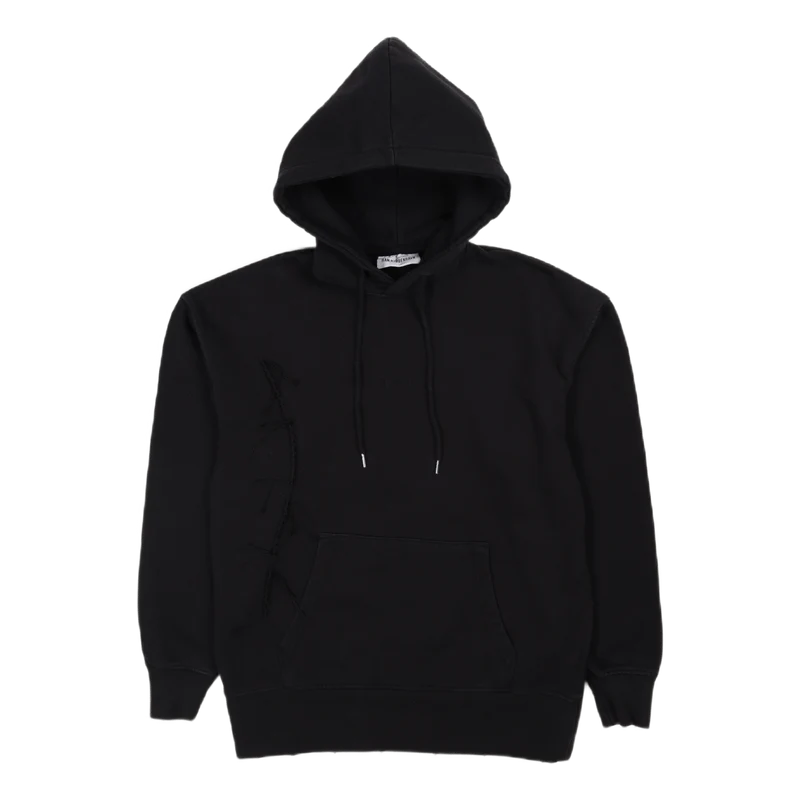 Bulky Hoodie Faded Black