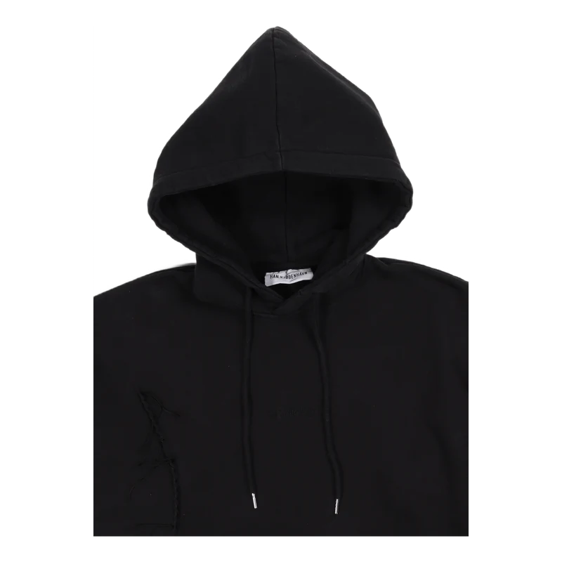 Bulky Hoodie Faded Black