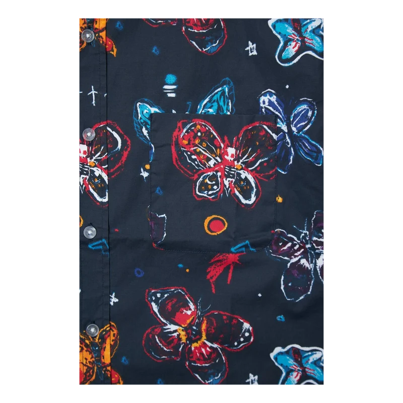 Bb Bloom S/s Wvn Black