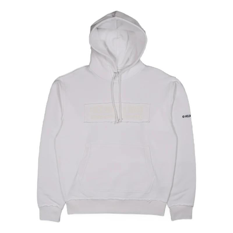 Trapunto Hoodie White