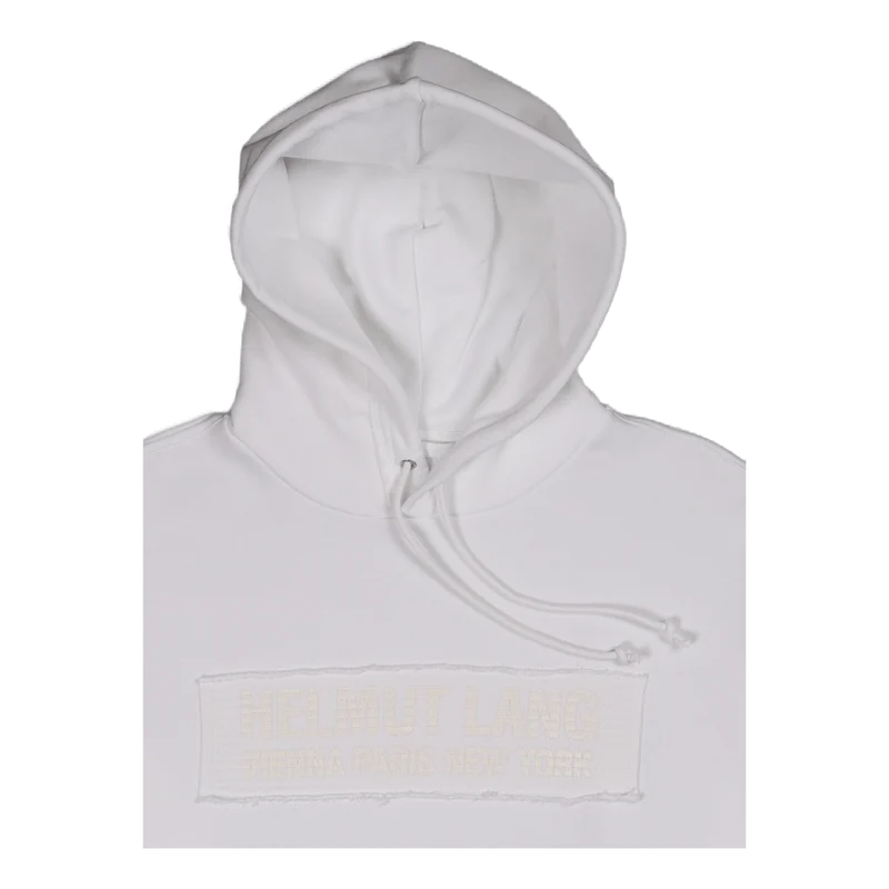 Trapunto Hoodie White