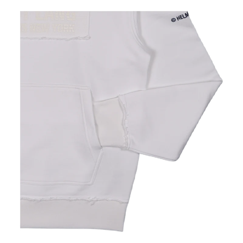 Trapunto Hoodie White