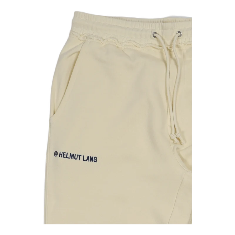 Trapunto Jogger Custard