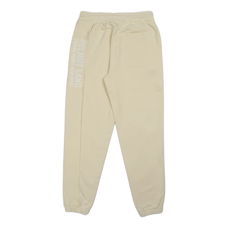 Trapunto Jogger Custard