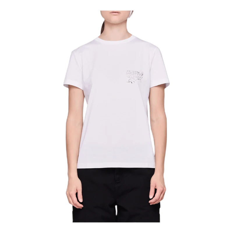 Helmut Laws Tee White