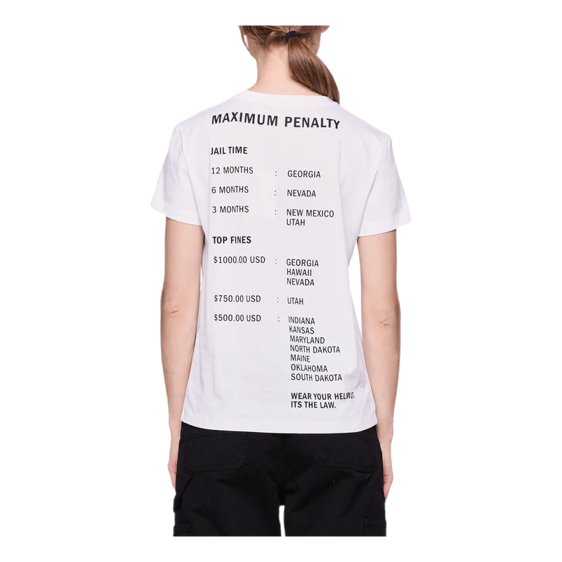 Helmut Laws Tee White