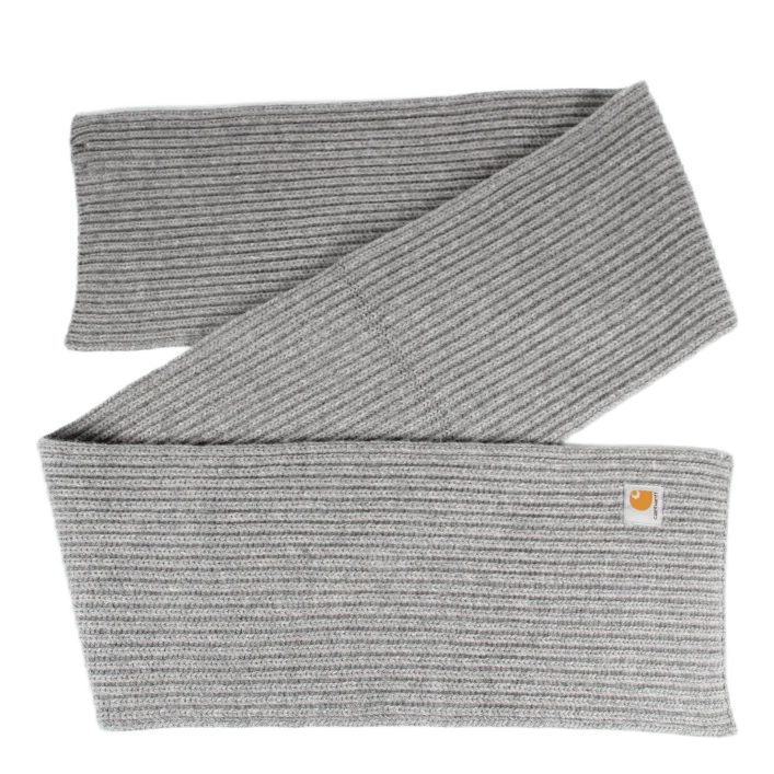Anglin Scarf 80/20% Lambswool/ Grey Heather