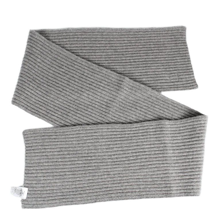 Anglin Scarf 80/20% Lambswool/ Grey Heather