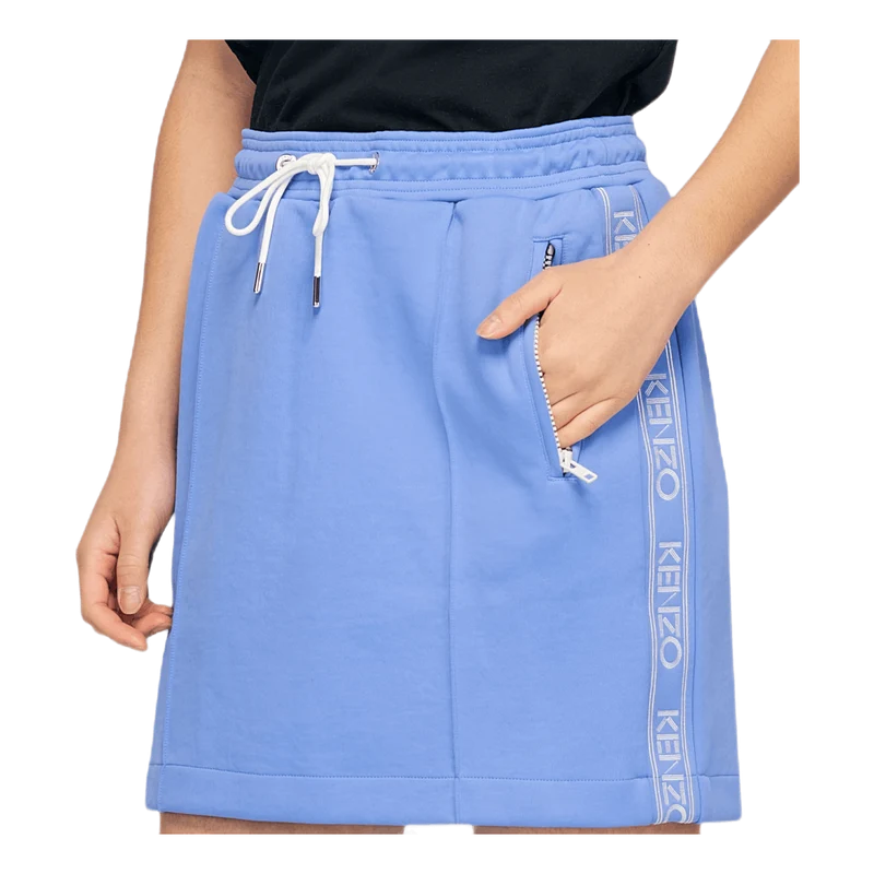 Kenzo Logo Skirt Purple