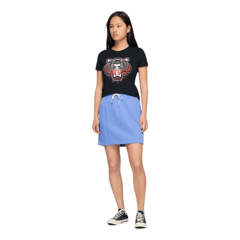 Kenzo Logo Skirt Purple