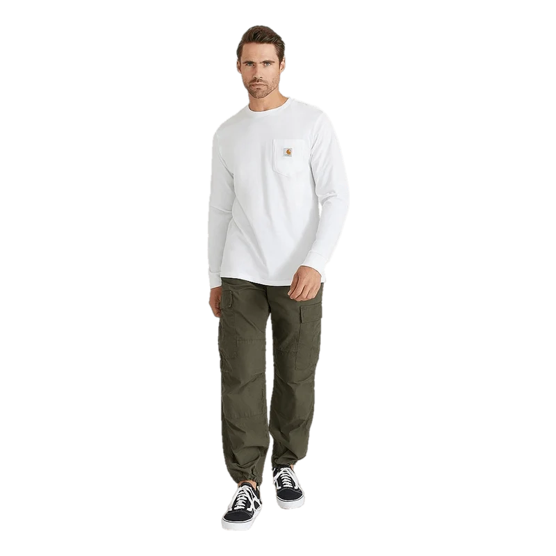 L/s Pocket T-shirt Cotton Sing