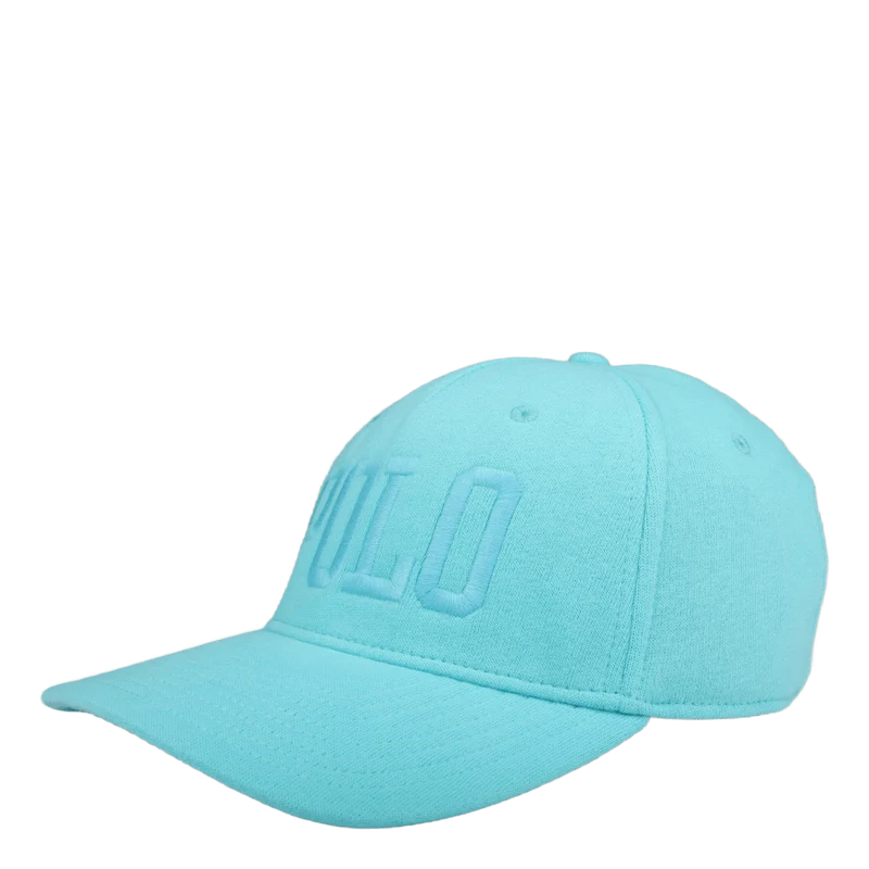Logo Fleece Ball Cap Vacation Blue