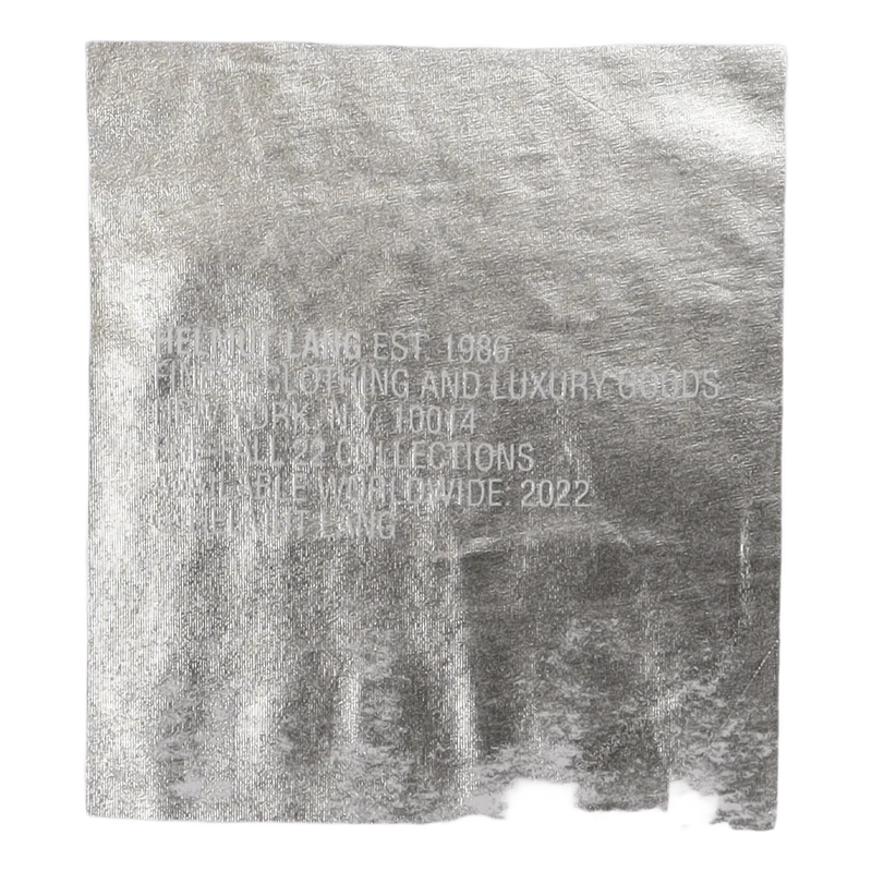 Silver Tee.metallic White