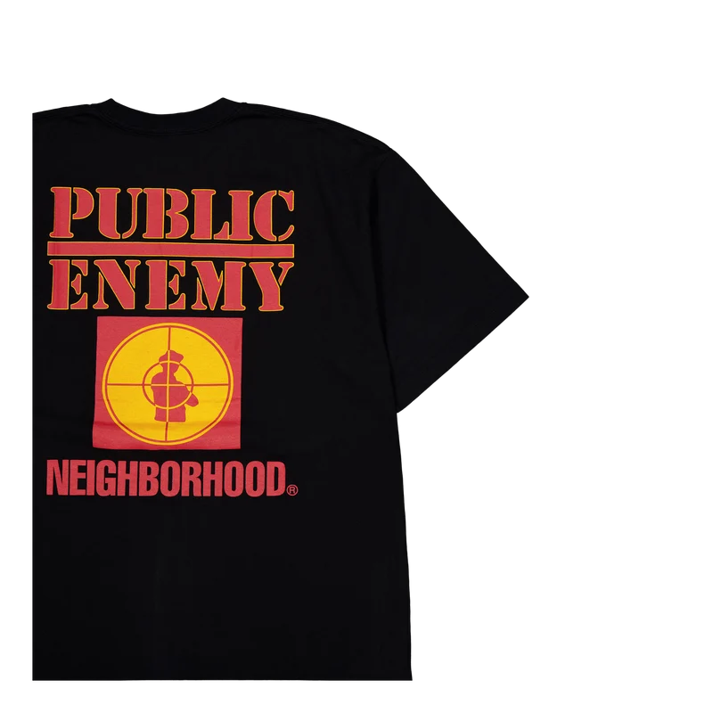Nh X Public Enemy . Tee Ss-1 Black