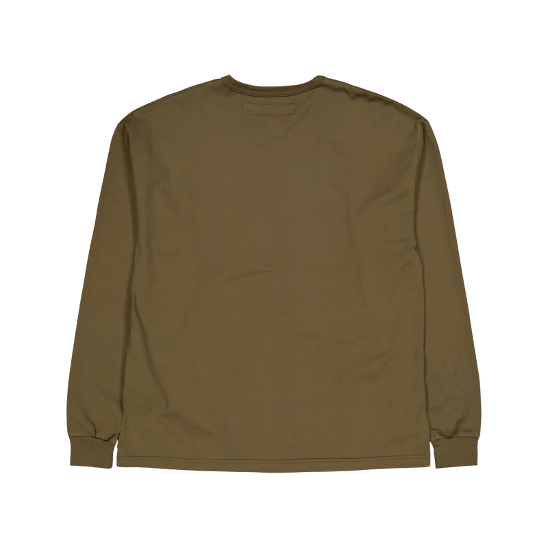 Classic-p Crewneck Ls Olive Drab