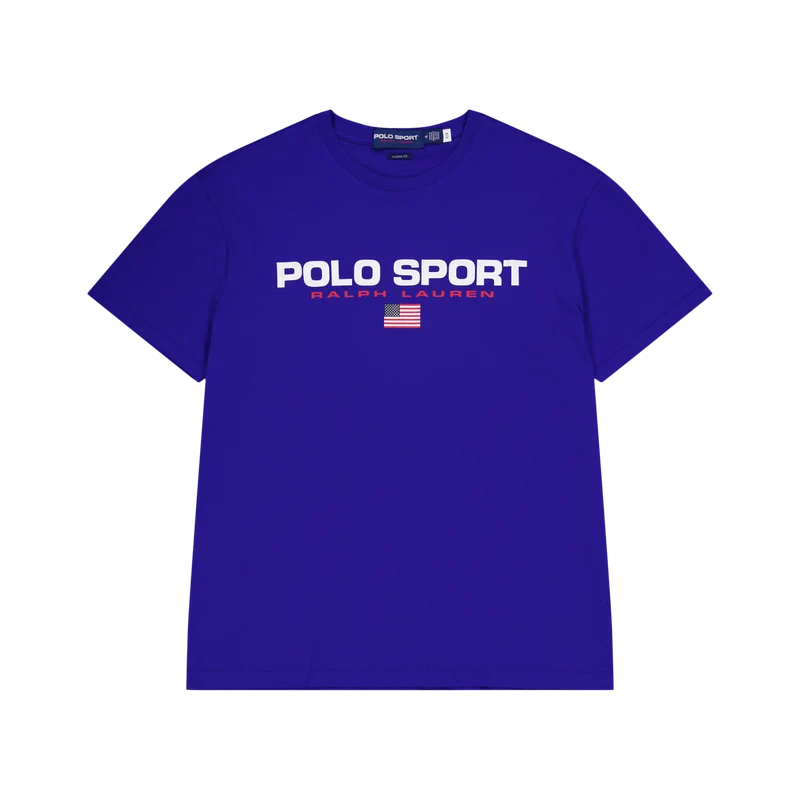 Classic Fit Polo Sport Jersey T-Shirt Rugby Royal