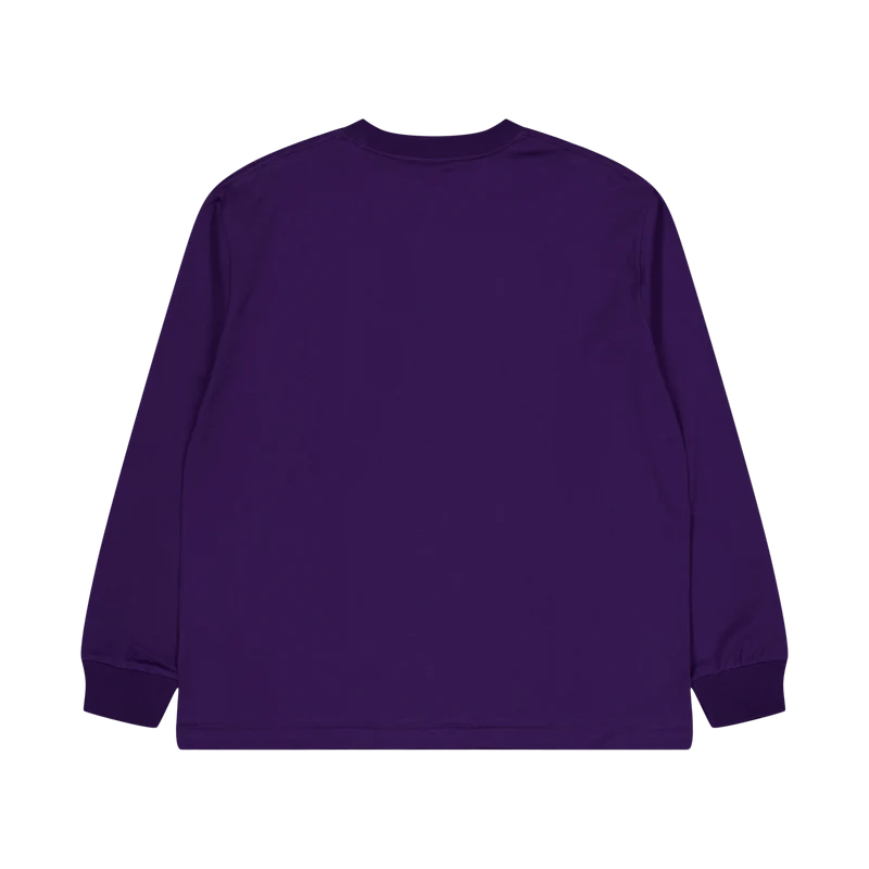 Long Tee Pocket Purple