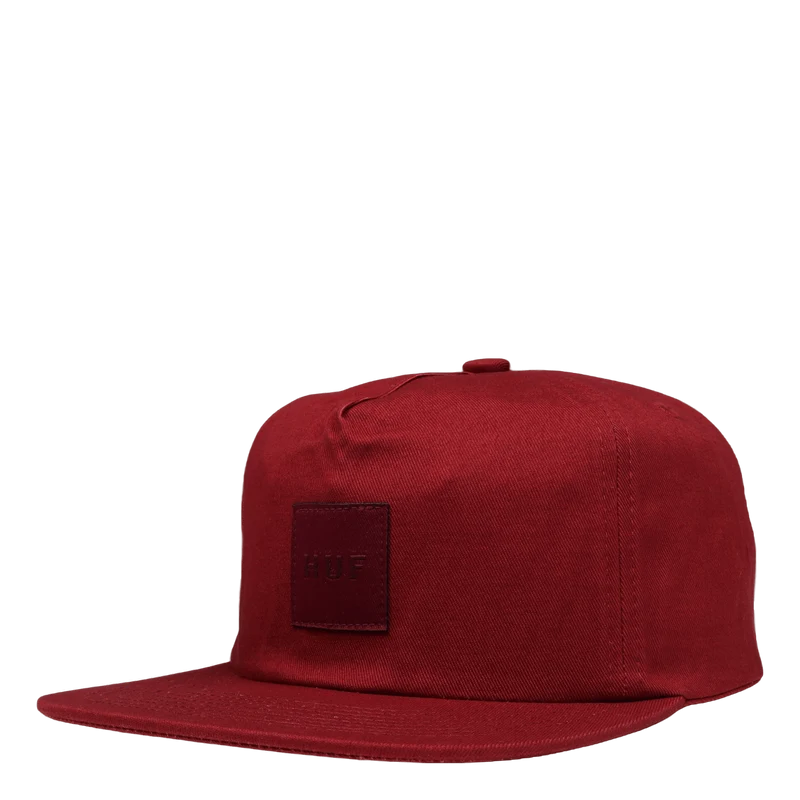Ess. Unstructured Box Snapback Wne