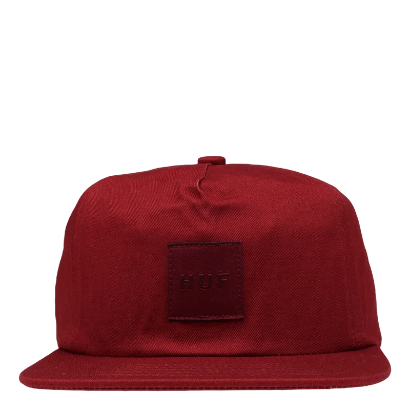Ess. Unstructured Box Snapback Wne