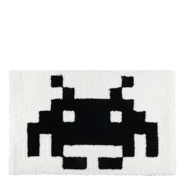 Space Invaders "rug2" White