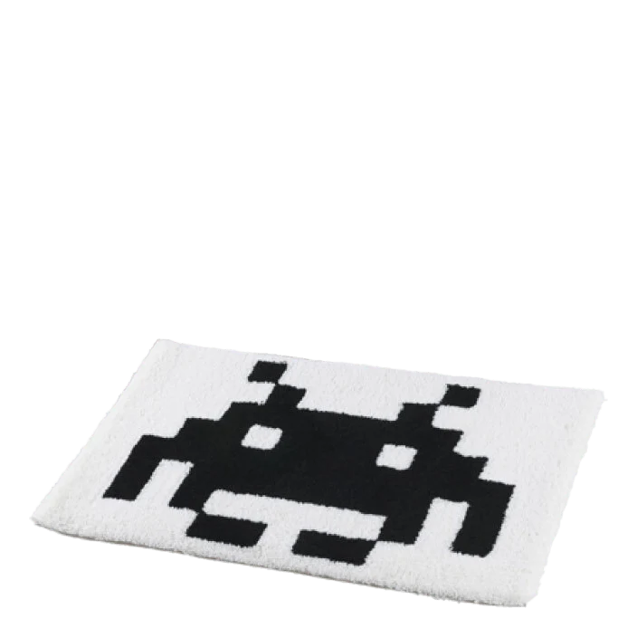 Space Invaders "rug2" White