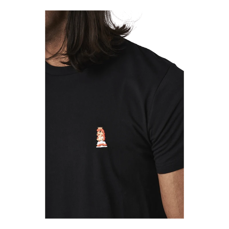 T-shirt Stockholm Peach Black