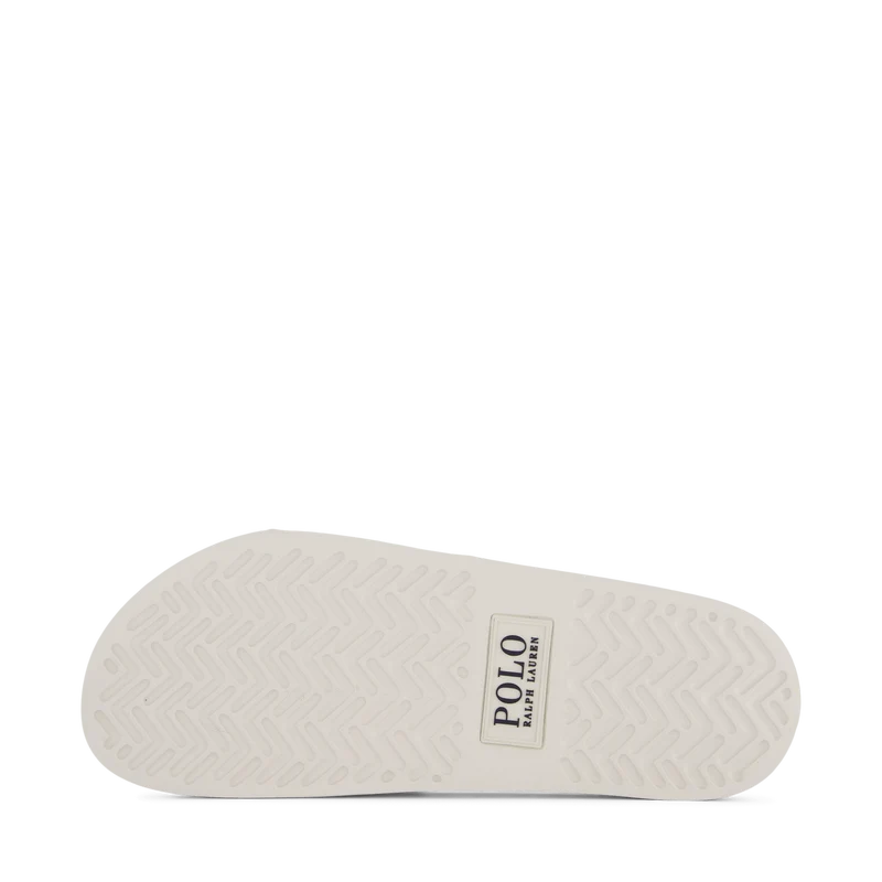 Signature Pony Slide Deckwash White / Navy PP